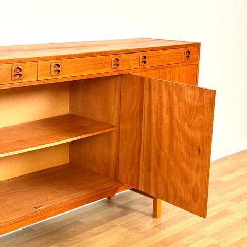 Swedish highboard in teak