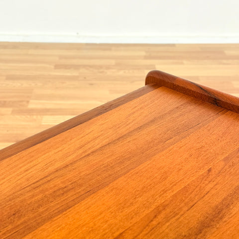Danish nest of tables in solid teak