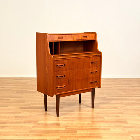 Danish secretary desk in teak