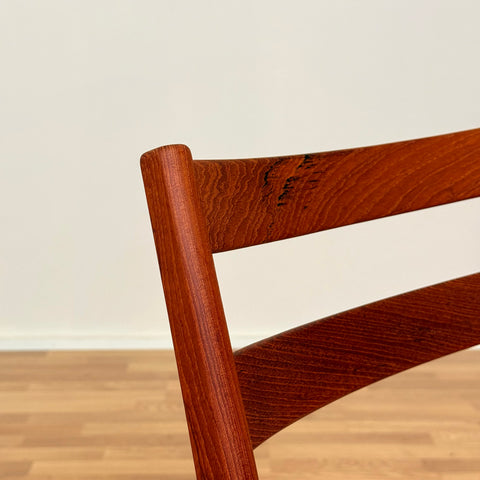 Swedish dining chairs in teak by Ulferts