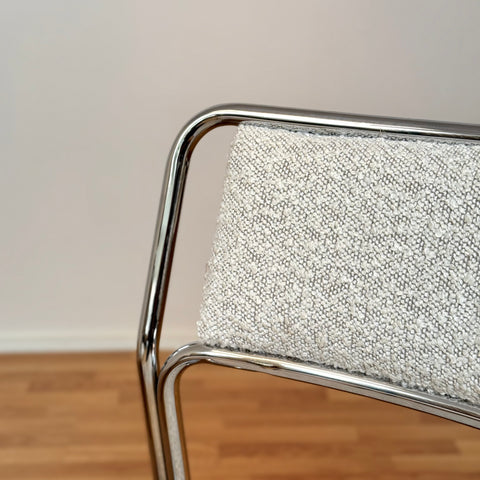 Chrome chairs by Kinnarps from 1990s