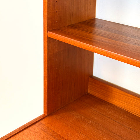 Bookshelf in teak by B. Fridhagen for Bodafors, 1960s-70s, Sweden
