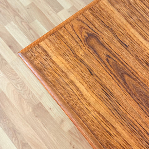 Danish dining table with in teak