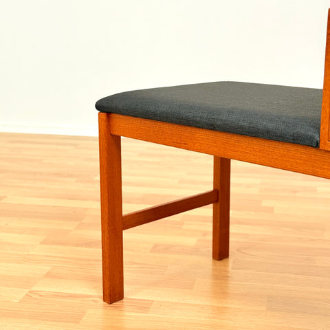 Swedish hall bench in teak
