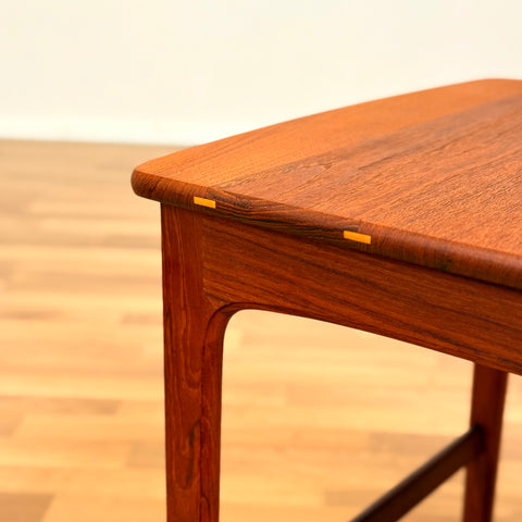Swedish side table in teak by Yngve Sandström for AB Seffle Möbelfabrik