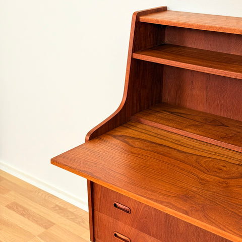 Danish secretary desk in teak