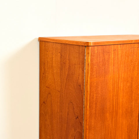 Swedish storage cabinet in teak and oak