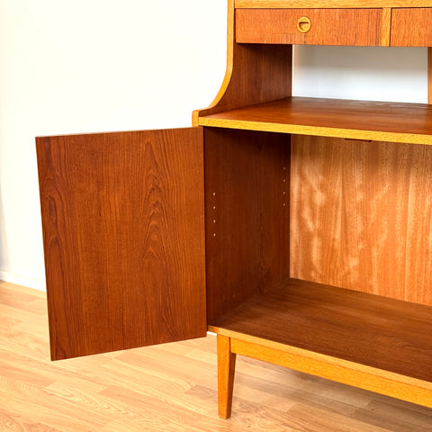 Swedish bookshelf in teak
