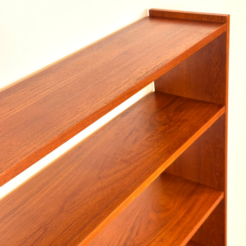 Swedish bookshelf in teak wood