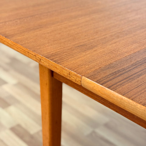 Dining table in teak, 1950s-60s, Sweden