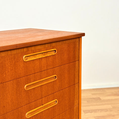 Swedish sideboard in teak & oak by Ulferts Möbler
