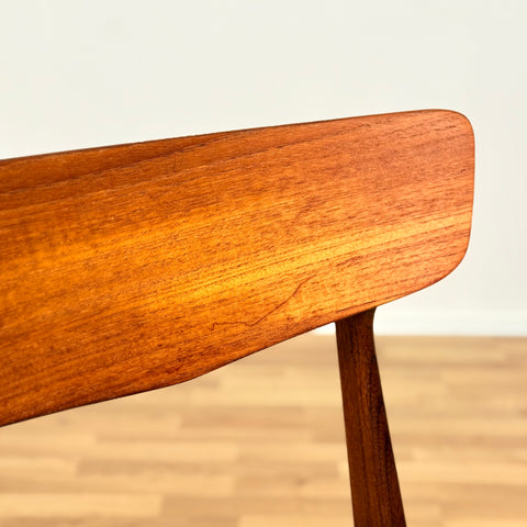 Danish set of 6 dining chairs in teak by Schiønning & Elgaard
