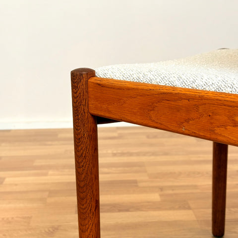 Danish set of 4 dining chairs in oak by FDB Møbler