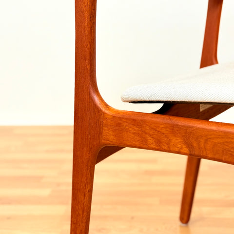Danish set of 4 dining chairs by Erik Buch for O.D. Møbler