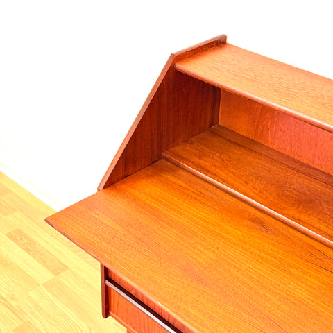 Danish secretary desk in teak