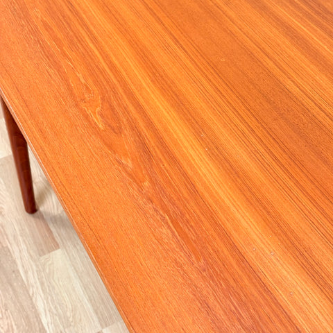 Danish dining table in teak