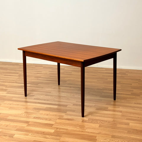 Danish rectangular dining table in teak