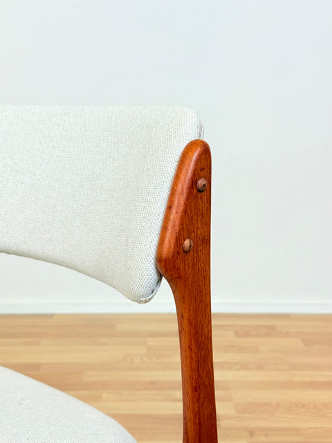Danish set of 4 dining chairs by Erik Buch for O.D. Møbler