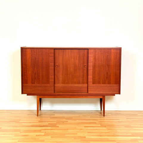 Danish highboard in teak