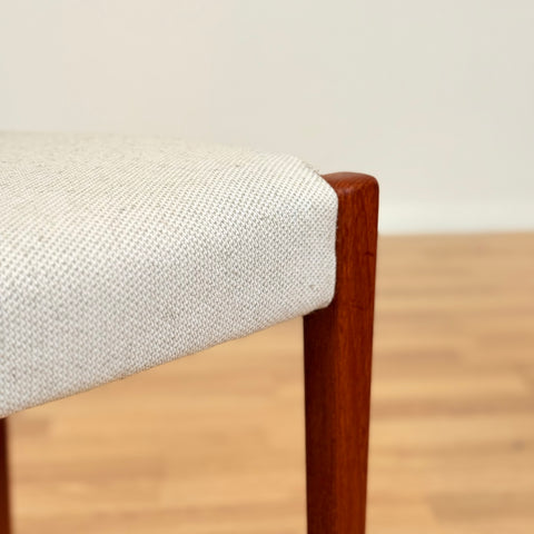 Swedish dining chairs in teak by Svegards Markaryd