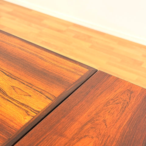 Unique rectangular dining table by Kai Winding for Poul Hundevad from 1955