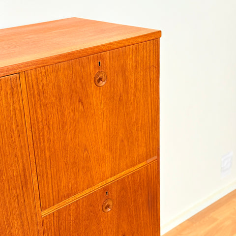Swedish highboard in teak