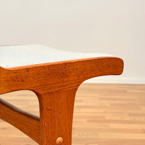 Danish dining chairs in solid teak by Gangso Møbler