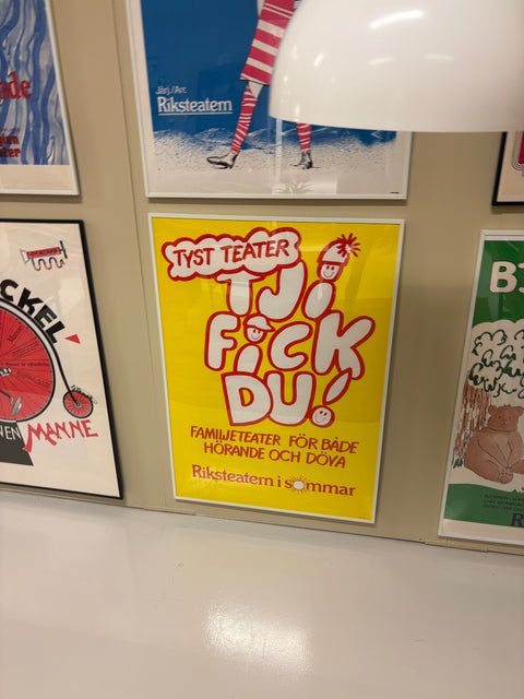 Poster Tyst Teater