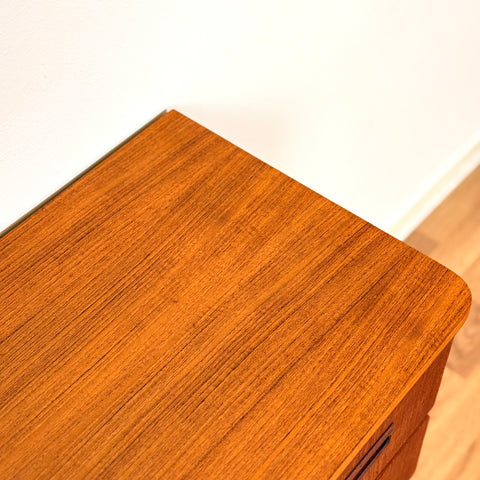 Chest of 3 drawers in teak, 1950s-60s, Denmark - Beyo Vintage