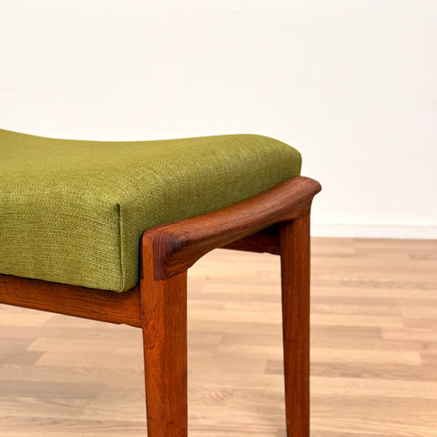 PRICE Armchair and stool in teak by Alf Snensson, 1950s-60s, Sweden - Beyo Vintage