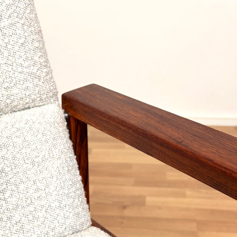 PRICE Armchair in Santos rosewood, 1950s-60s - Beyo Vintage