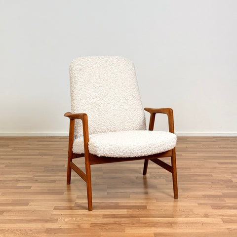 PRICE Armchair in teak by Alf Svensson, 1950s-60s, Sweden - Beyo Vintage