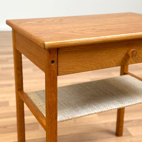 Bedside table in teak, 1970s, Sweden - Beyo Vintage