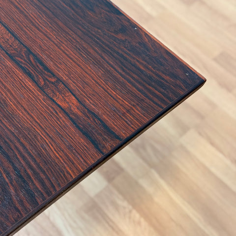 Danish dining table in Santos rosewood by Emil Clausen