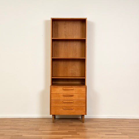 Bookshelf in oak by Troeds, model 'Domimonte', designed by Nils Jonsson, 1960s-70s, Sweden