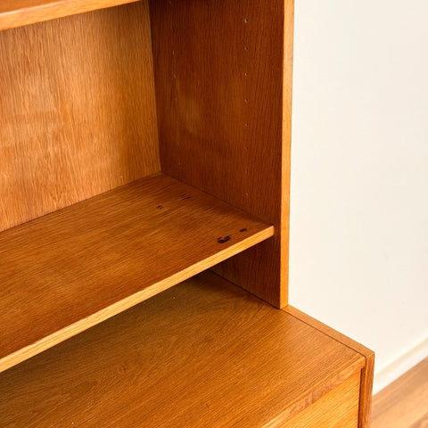 Bookshelf in oak by Troeds, model 'Domimonte', designed by Nils Jonsson, 1960s-70s, Sweden