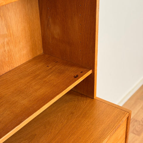Bookshelf in oak by Troeds, model 'Domimonte', designed by Nils Jonsson, 1960s-70s, Sweden