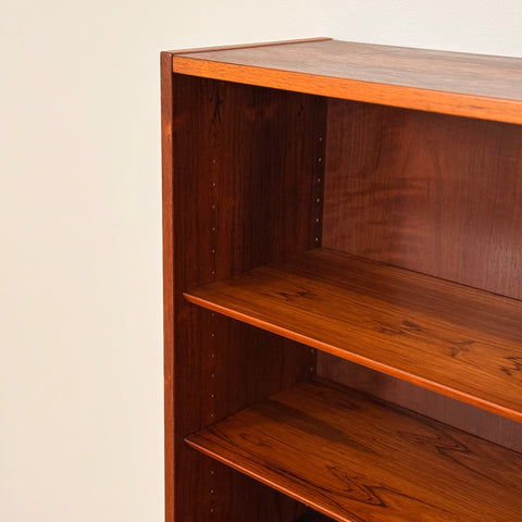 Bookshelf in Santos rosewood, Poul Hundevad, 1950s-60s, Denmark