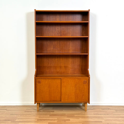 Bookshelf in teak, 1950s-60s, Denmark - Beyo Vintage