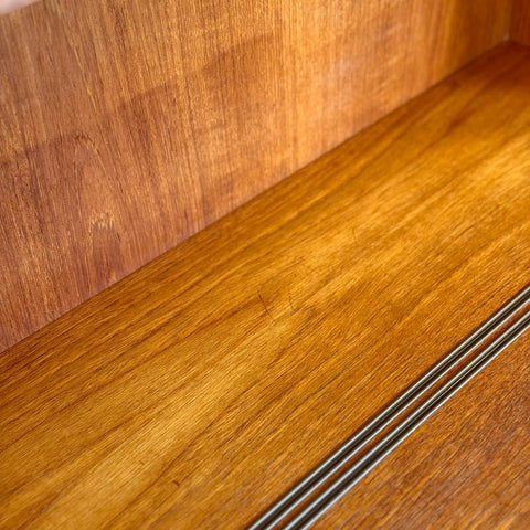 Bookshelf in teak, 1950s-60s, Denmark - Beyo Vintage