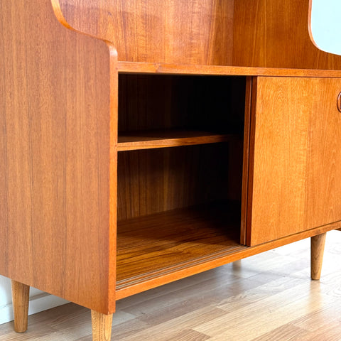 Bookshelf in teak, 1950s-60s, Denmark - Beyo Vintage