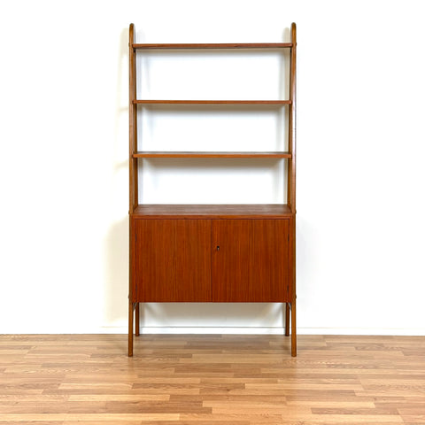 Bookshelf in teak, 1950s-60s, Sweden - Beyo Vintage