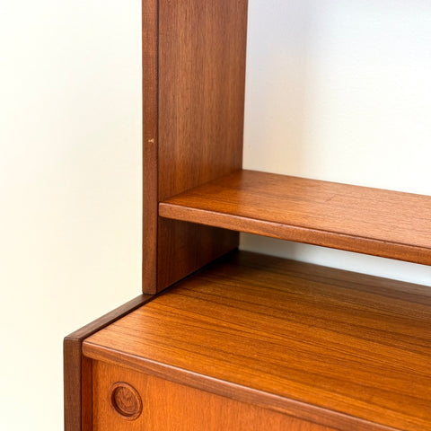 Bookshelf in teak, 1950s-60s, Sweden - Beyo Vintage