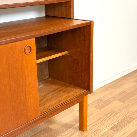 Bookshelf in teak, 1950s-60s, Sweden - Beyo Vintage