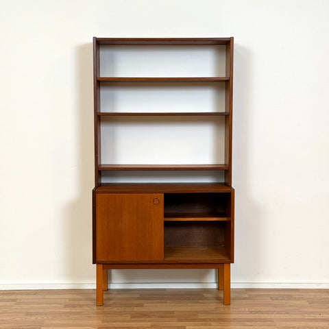 Bookshelf in teak, 1950s-60s, Sweden - Beyo Vintage