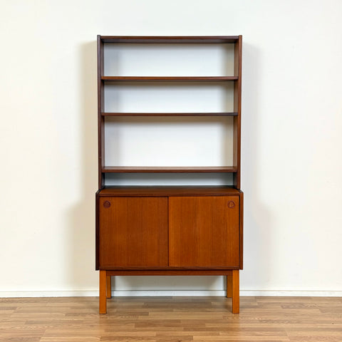 Bookshelf in teak, 1950s-60s, Sweden - Beyo Vintage
