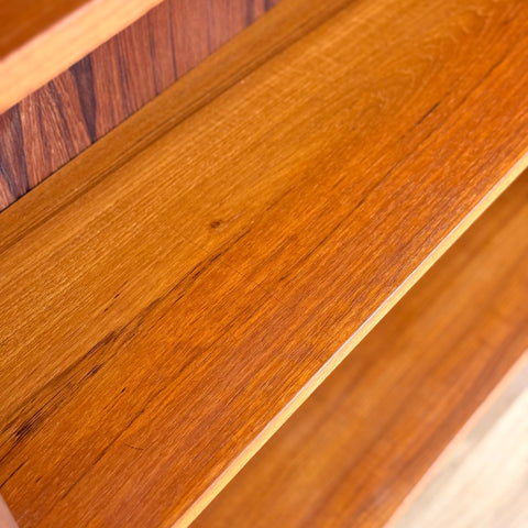 Bookshelf in teak, 1950s-60s, Sweden - Beyo Vintage