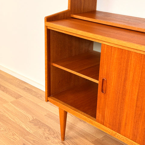 Bookshelf in teak, 1950s-60s, Sweden - Beyo Vintage