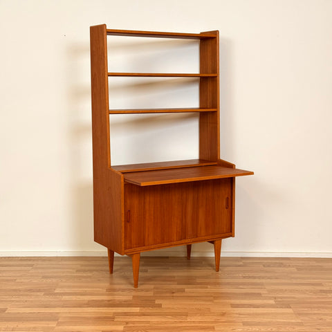Bookshelf in teak, 1950s-60s, Sweden - Beyo Vintage