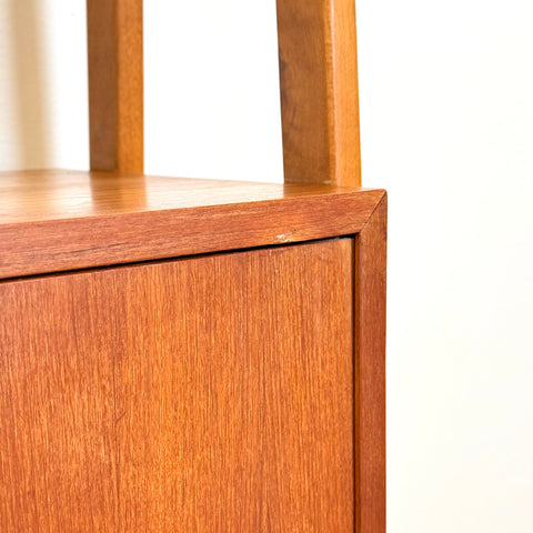 Bookshelf in teak, 1960s, Sweden - Beyo Vintage